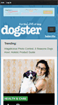 Mobile Screenshot of dogster.com